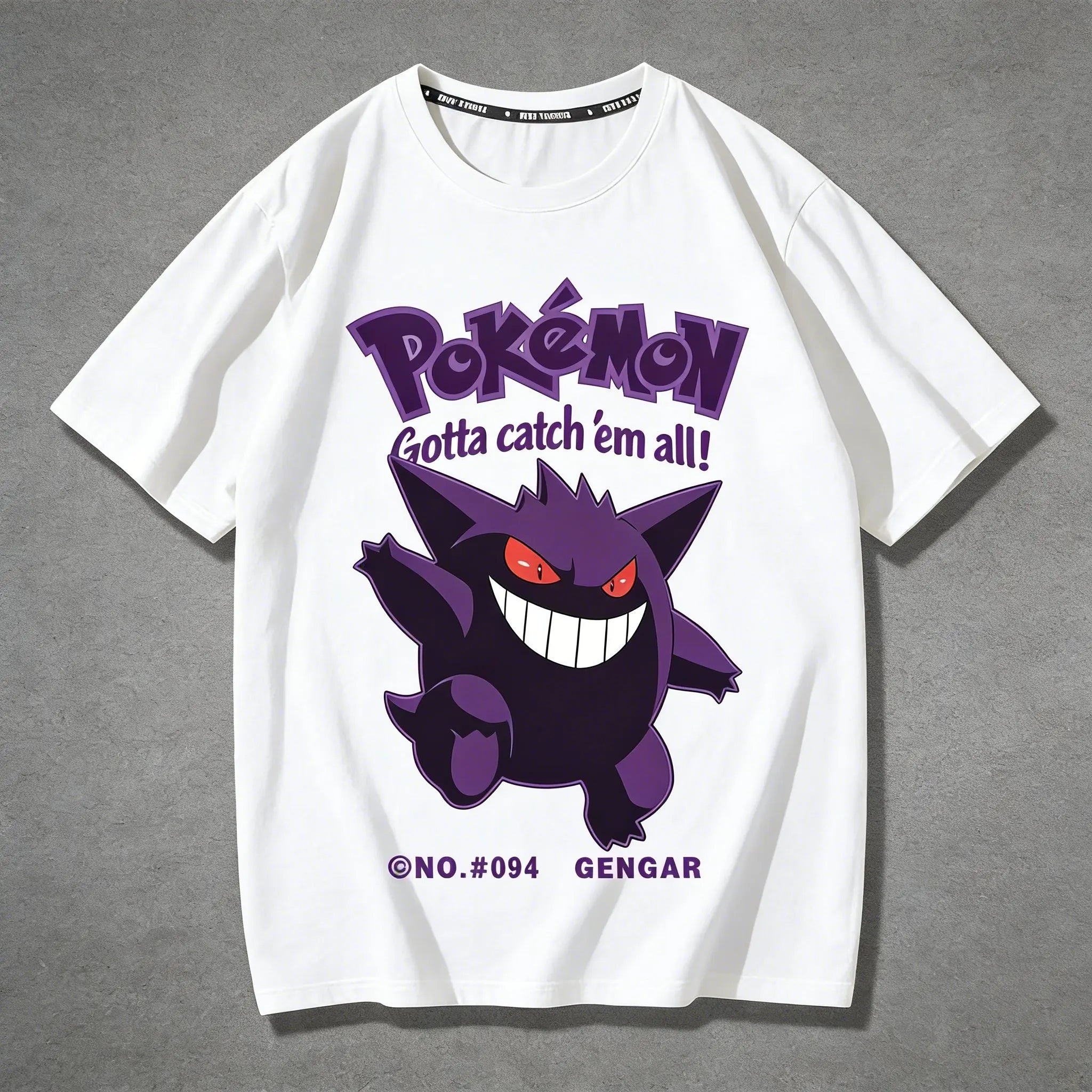Unisex Oversized Y2k Pokemon Men's T-shirt Round Neck Women Short Sleeve Tee Summer Fashion Casual Tops 2026 New Hot Y2k Clothes